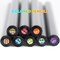 8 Pieces Rainbow Pencils, Jumbo Colored Pencils for Adults, Multicolored Pencils Art Supplies for Drawing, Coloring, Sketching, Christmas Gifts Stocking Stuffers, Pre-sharpened